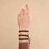 Gold x Black | Friendship DOT Bracelet